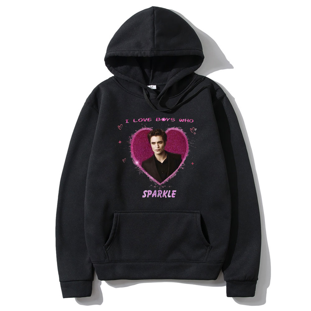 I Love Boys Who Sparkle Hoodie - огляд і ціна Movies