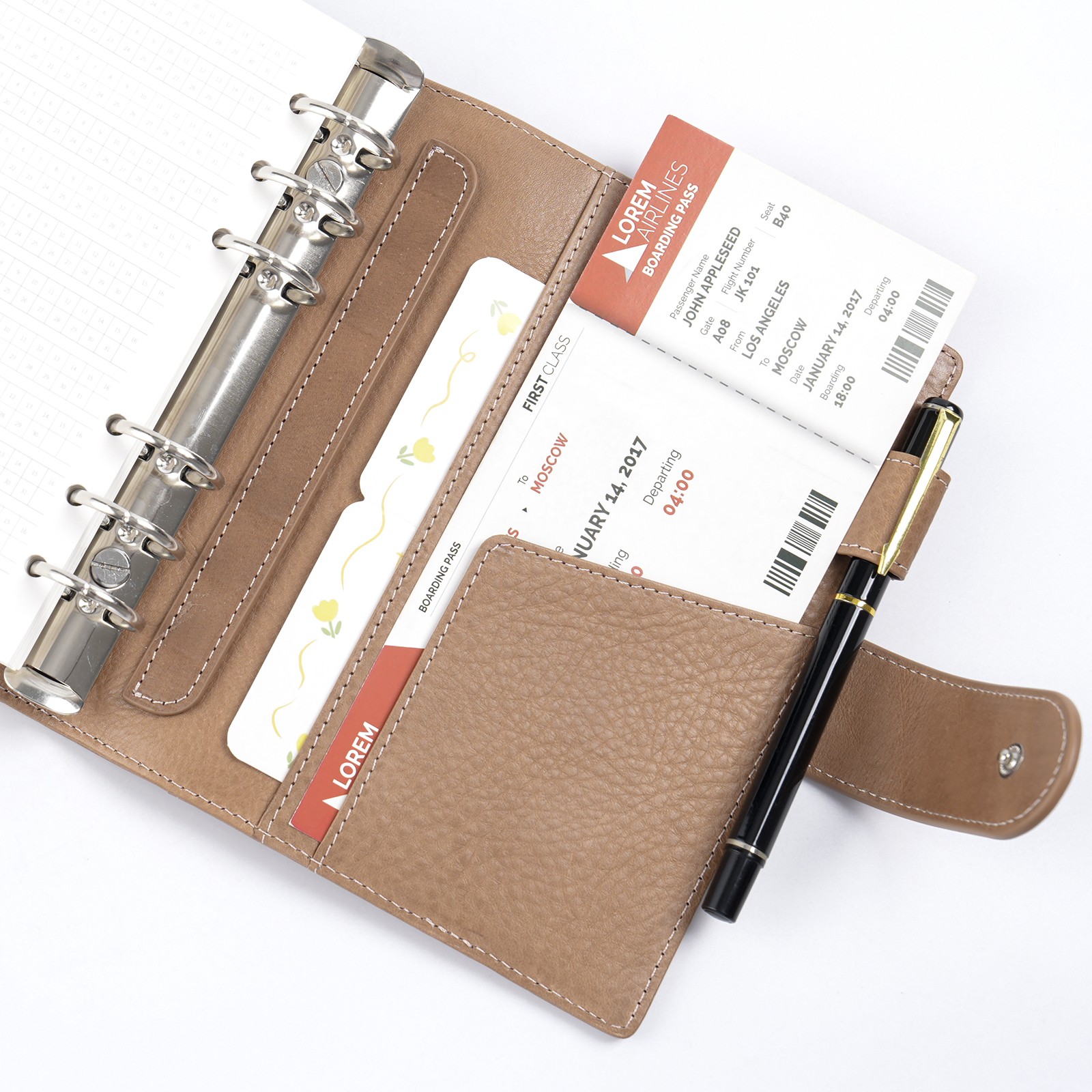 Moterm Franklin Covey Compact  - огляд і ціна Vintage Leather Journal Notebook