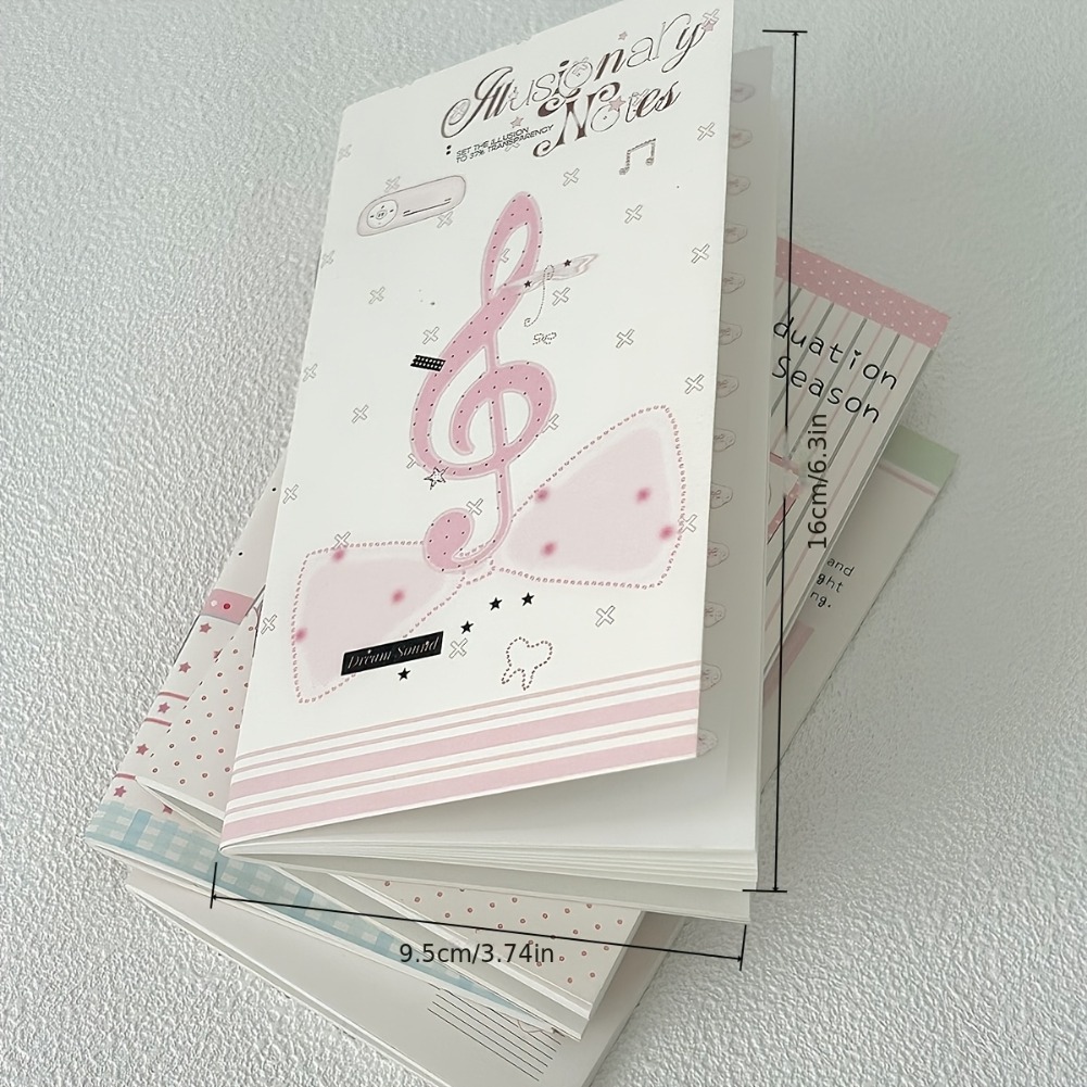 Korean Pocket Musical Notebook - огляд і ціна Blank Sheet Music Notebook