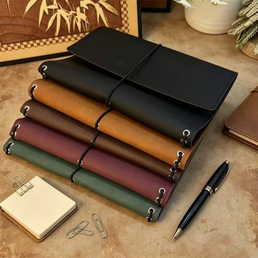 A5 Notebook Organizer Loose Le - огляд і ціна Vintage Leather Journal Notebook